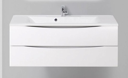 Тумба с раковиной BelBagno Marino 110 см Bianco Opaco