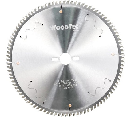 Пила дисковая ф350x75x4,4/3,2x72 трапеция для пильных центров Woodtec ИН 337404