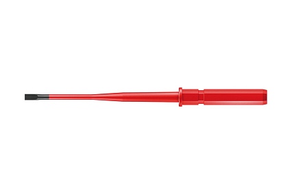 Сменная отвёртка с зауженным стержнем WERA Kraftform Kompakt VDE 60 iS SL3,5x0,6x154 мм WE-003406