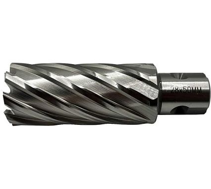 Сверло корончатое TORNERI 28х50 мм, HSS, Universal / Weldon 19 Т023641