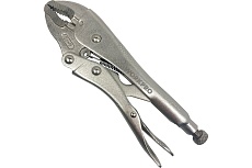 Клещи зажимные WORKPRO с изогнутыми зажимами 180мм CR-V PRO WP231058