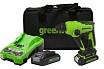 Аккумуляторный бесщеточный перфоратор GreenWorks GD24SDS1K2 3803107UA