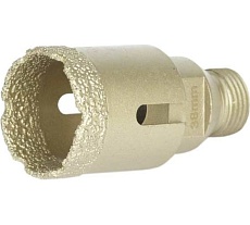 Коронка алмазная, вакуумное спекание (38х40 мм; 1/2&quot;; М14) TECH-NICK TUK 136.600.6677