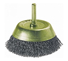 Щетка из стальной проволоки для дрели (75 мм; хвостовик 6 мм) WOLFCRAFT 8473000