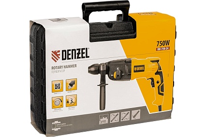 Электрический перфоратор Denzel RH-750-24 26605