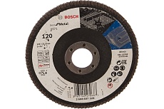 Круг лепестковый Best for Metal для УШМ (125 мм; К120) Bosch 2608607329
