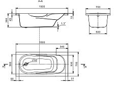 Фронтальная панель Santek Касабланка М 150 1.WH50.1.532