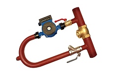 Байпас PROFLINE насос 25/4 комплектуется железом Ду40, с обратным клапаном, узкий УТ-00035591