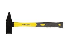 Слесарный кованый молоток с двухкомпонентной фибергласовой ручкой 1кг Stayer PROFI 20050-10_z01