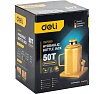 Домкрат бутылочный гидравлический 50т DQ71050 (высота подъема 280-470мм) Deli 130449