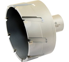 Сверло TLX d100x30 корончатое кольцевое Т15К6 хвостовик 32мм по металлу 75404