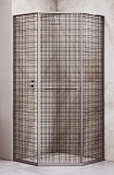Душевой уголок RGW Stilvol SV-82Gr L 80x120 черная вуаль, серый 33328282-2410L