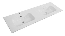 Тумба с раковиной Cezares Eco-Cer-N 140 см, 4 ящика Bianco Lucido