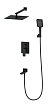 Душевой набор Oliveeka D-Line OL-939003-MB черный матовый