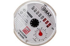 Комплект счетчиков для ХВС и ГВС GIBAX G-Water D15, полнопроходной, 1/2, 2 шт. WFWK2