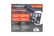 Пневмозачистная машинка с комплектом аксессуаров Forsage F-ST-7733MK