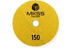 Алмазный гибкий шлифовальный круг MKSS Toolbox MK2604 АГШК Ø100 Р150 для мокрой шлифовки MKSS MK26040150