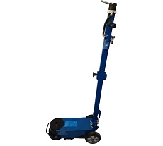 Пневмогидравлический подкатной профессиональный домкрат AE&T 80/40 т, складной, высокий HJ-80/40HF