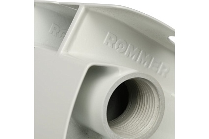 Алюминиевый радиатор Rommer Plus 200 6 секций RAL9016 89989