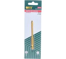 Сверло по кафелю (4х69 мм; 4 режущие кромки; титановое покрытие; U-хвостовик под биту) FIT 35474