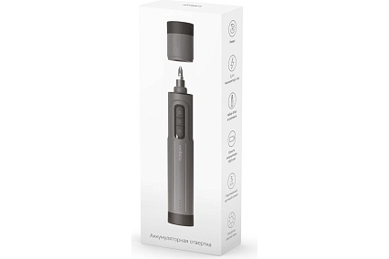 Аккумуляторная отвертка Rombica MyKit S1 Black SCR-004