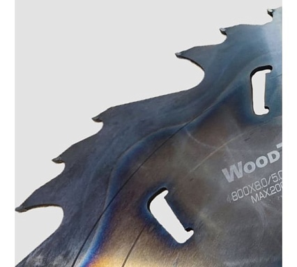 Пила дисковая 800x50x8.0/5.0 мм, Z27 Woodtec ИН 343641