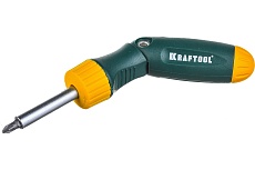 Реверсная рычажная отвертка Kraftool BIT-LOCK 26151-H21