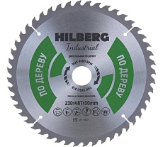 Диск пильный Industrial Дерево (230x30 мм; 48Т) Hilberg HW231