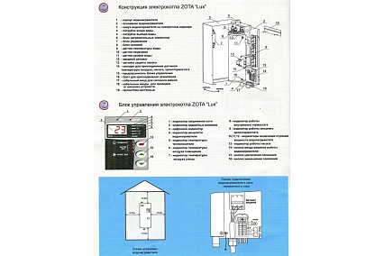 Электрический котел "Lux" - 60 ZOTA ZL3468420060
