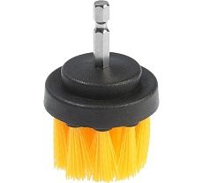 Насадка щетка на шуруповерт 45х25 мм, шестигранный хвостовик Тундра 9022475