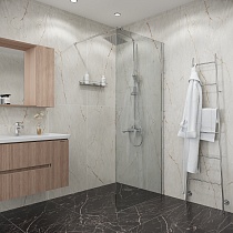 Душевая перегородка Niagara Eco NG-531-70 70x190 стекло прозрачное, хром