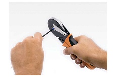 Инструмент для обжима кабельных наконечников Klemsan CRIMPER N 16 H сечение проводника 0.08-16 мм кв. 0.0.0.5.562124