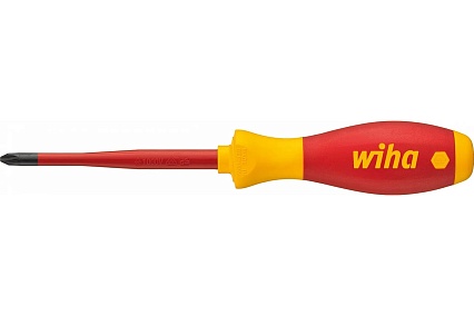 Отвертка Wiha SoftFinish electric slimFix Phillips PH1x80 мм wih35393