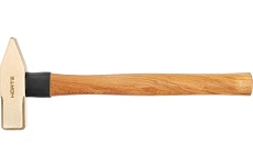 Молоток HORTZ сл. 0.5 кв/боек сплав AlCu искробезопасный с дер. рукояткой HOR 1098247