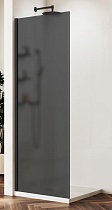Душевая перегородка Vincea Walk-In VSW-1HWS900GFB 90x200 черный матовый, матовое тонированное
