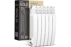 Алюминиевый радиатор Radena R 500/100 GOLD 8 секции 9010512