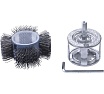 Кордщетка плоская AGGRESSO 110 мм, жесткая, 3 предмета для дрели KWB 602600