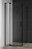 Душевой уголок Cezares Slider SLIDER-AH-1-100-90/100-C-NERO 100x90/100 прозрачный, черный