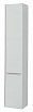 Шкаф пенал Aquanet Клио 35 см белый глянец