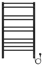 Полотенцесушитель электрический Aquatek Бетта П10 50x90 quick touch, черный AQ EL KRC1090BL