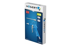 Пистолет для продувки Hoegert Technik с коротким и длинным соплом HT4R750