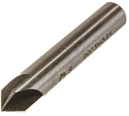 Зенковка (90 град; 8 мм; Р6М5; z-4; ц/х) WOLFSTAR co09008