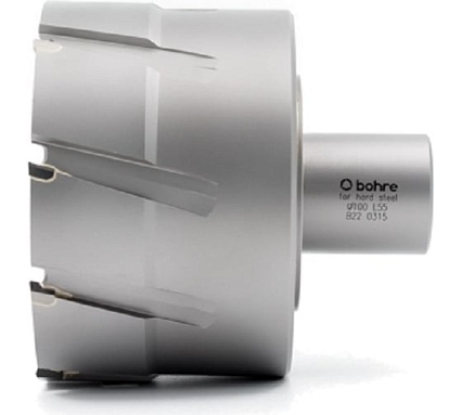 Сверло корончатое по металлу TCT 100x55 мм Bohre КБ000383