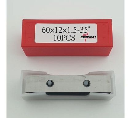 Нож твердосплавный универсальный RED SAMURAI TS 60x12x1,5 (T04F) (10шт.) TPRS0001309