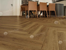 Виниловый ламинат Alpine Floor Parquet LVT Дуб Капелла 590x118x2.5 мм, ECO-16-31
