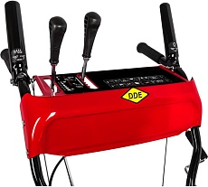 Бензиновый снегоуборщик DDE ST7067 7.0 л.с, ширина 66 см, скорости +6/-2, колеса 14, управление на панели 798-478