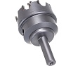 Коронка по металлу HM (40х12 мм; хвостовик 10 мм; комплект) D.BOR HS-HM-12-040-T