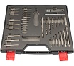 Набор метчиков и плашек H-Tools M3-M12 HSS-G 52пр 491060HT
