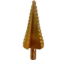 Сверло ступенчатое 6-35 мм, 13 размеров Резолюкс 31405