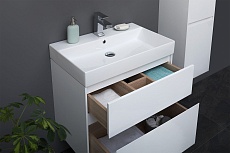 Мебель для ванной Aquanet Бруклин 60 см, белый глянец